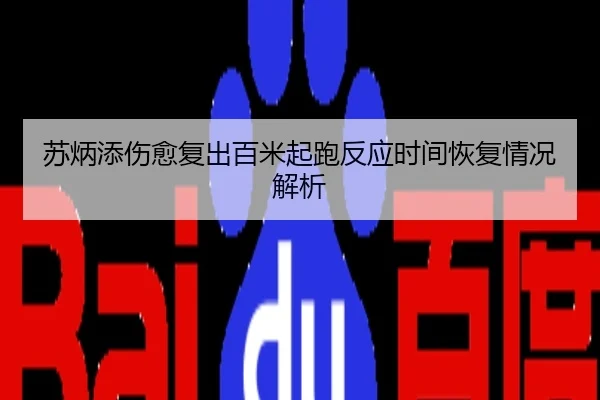 苏炳添伤愈复出百米起跑反应时间恢复情况解析